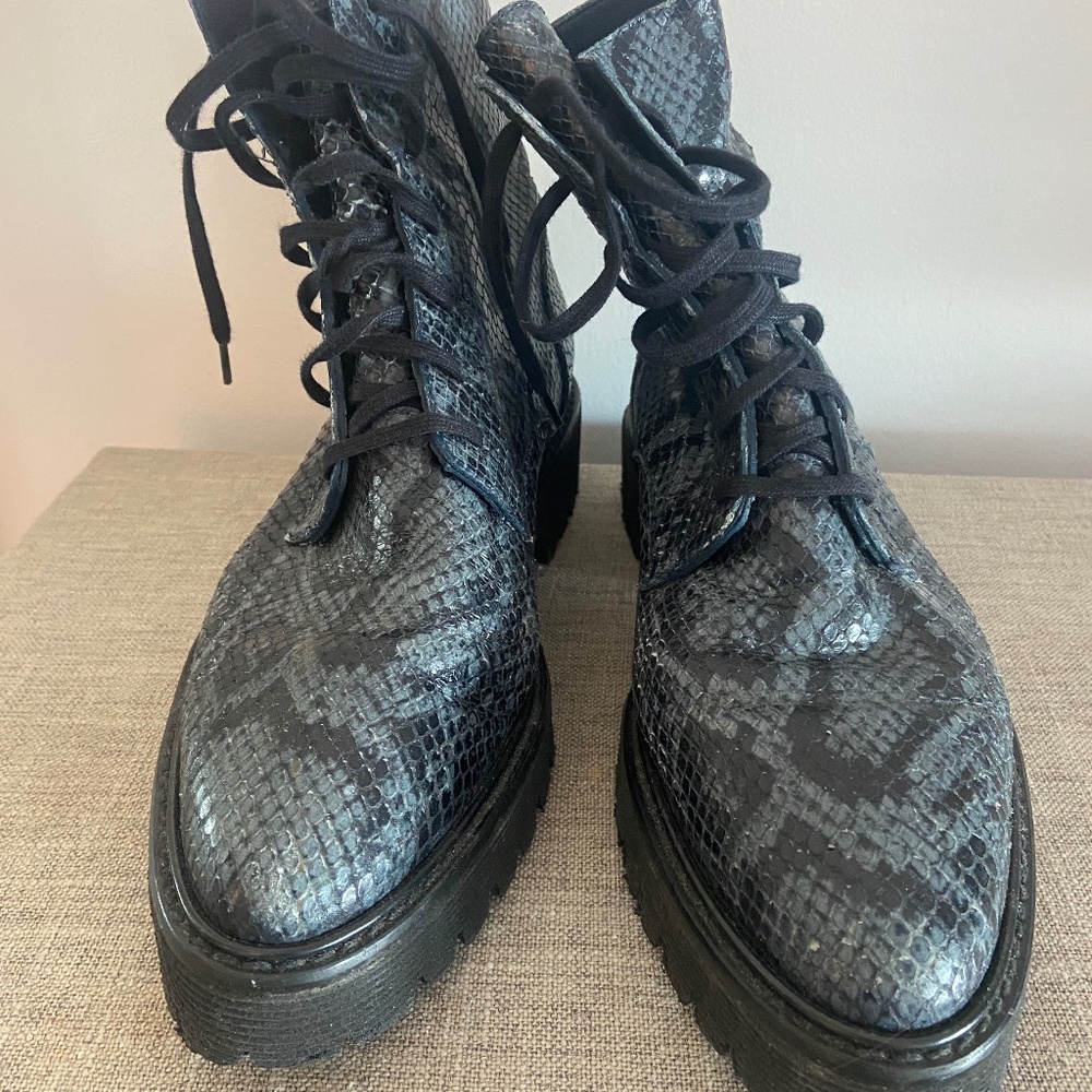 Freda Salvador snake print Bootie